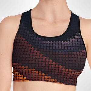 Ensemble de leggings et soutien-gorge de sport sans couture pour femmes grandes tailles, couleur unie, taille haute, vêtements de yoga, vêtements de sport, tenue d'entraînement deux pièces - Product Image 6