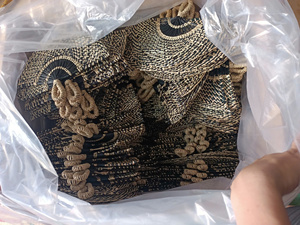 พัดไม้ไผ่คลายร้อนสไตล์วินเทจ ลายใบปาล์ม ทำมือ ของขวัญ - Product Image 6