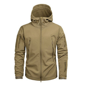 Vêtements d'aventure en plein air, veste de chasse pour homme, softshell coupe-vent respirant, imprimé forêt d'été - Product Image 3