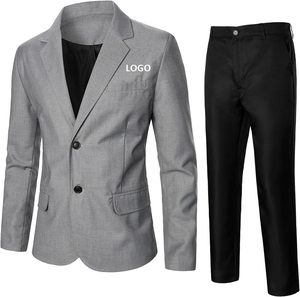 Comfortable Men Business <b>Suits</b> Office Wedding Casual Wear Pant Coat Tuxedo Blazer Men Business Pant Coat <b>Suit</b> - Product Image 4