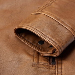 Professional Manufacturer <b>High</b> Quality Men Genuine <b>Leather</b> Jacket <b>Top</b> Quality Hot Sales Genuine 100% <b>Leather</b> Men Jackets - Product Image 6
