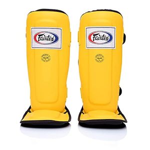 New Fairtex Professional Shin Pad Genuine Cowhide Leather Protection Gear Shin Guard Custom Logo Training Kickboxing - Product Image 5
