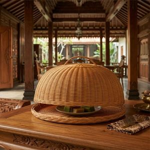 CUBRECOMEDOR DE RATÁN ARTESANAL - Product Image 4