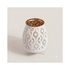 Portavelas Metálico Verde, Diseño Ventajoso, Forma Redonda, Nuevo, Decoración para Hogar, Bodas y Fiestas - Product Image 3
