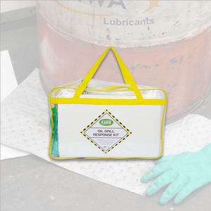 Oil Spill Kit 10 Liter with Soft Bag – Portable Emergency Oil Spill Control Kit for Industrial Use - Product Image 1