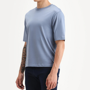 High Quality Blank Cotton StreetWear <b>Tshirt</b> Oversized Drop Shoulder T-shirt Custom Print logo HeavyWeight <b>White</b> T Shirt for Men - Product Image 5