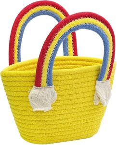 Panier de rangement en jute tissé à la main de meilleure qualité Boîte d'organisation Bacs écologiques pliables 14x10x5 pouces Fibre naturelle durable - Product Image 2