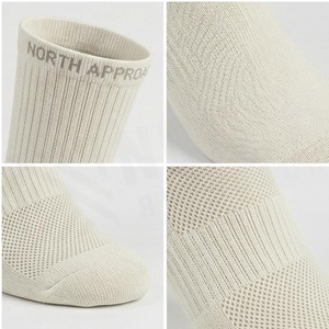 NORTH APPROACH Crew <b>Socks</b> Breathable Mesh Hiking <b>Socks</b> for Adults Summer Outdoor Sports Standard Thickness Knitted <b>Socks</b> - Product Image 4