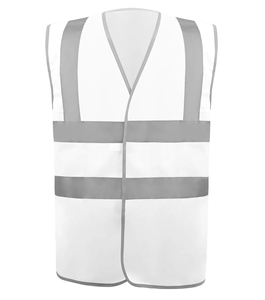Gilet de sécurité réfléchissant haute visibilité léger et personnalisé, fabrication en polyester - Product Image 3