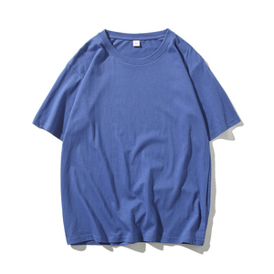 Men's <b>Black</b> Cotton <b>T</b>-<b>Shirt</b> Short Sleeve O-Neck Casual <b>Plain</b> Jersey Knitted Regular Fit Solid Color - Product Image 5
