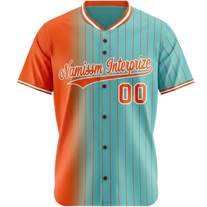 Maillot de baseball personnalisable OEM pour hommes – Design par sublimation tendance, respirant, vente en gros, tenue de baseball pour jeunes - Product Image 6