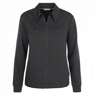 Blouse médicale personnalisée pour femme, veste d'uniforme infirmier à fermeture éclair, tenue de travail pour hôpital, style chemise à col, blouses de travail pour médecins - Product Image 2