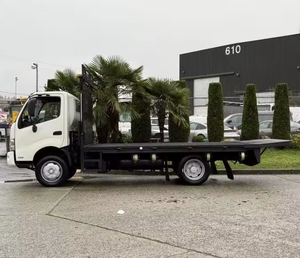 Prêt à l'emploi, Isuzu NPR 2015 d'occasion, plateau plat de 12 pieds, 3 places, diesel, conduite à gauche/droite, faible kilométrage - Product Image 2