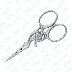 ด้ามจับสแตนเลสแบบมืออาชีพกรรไกรตัดผมแฟชั่นออกแบบโลโก้ได้ตามต้องการ - Product Image 2