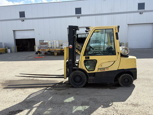 2008 H70FT Solid Wheel <b>Forklift</b> For Heavy Duty Material Handling - Product Image 3