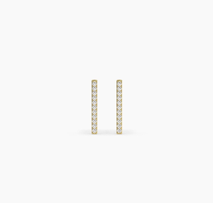 ต่างหูเพชรแล็บโกรว์ดีไซน์เนอร์ 14KT ทองคำชุบวินเทจ รับรองโดย IGI เครื่องประดับชั้นดีสำหรับผู้หญิง เหมาะสำหรับงานแต่งงานและงานปาร์ตี้ - Product Image 4
