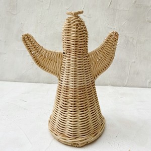 Rattan <b>angel</b> figurines handcrafted christmas figurine <b>charming</b> <b>angels</b> table centerpiece accents - Product Image 2