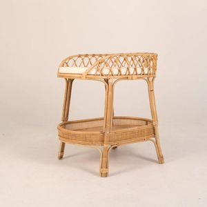 Best Quality Eco-friendly Rattan Doll Changing <b>Table</b> <b>Baby</b> Kids Furniture Made in Vietnam Wholesale Price - Product Image 1