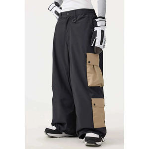 Pantalones de Esquí Impermeables para Hombre y Mujer, Pantalones de Snowboard Aislantes, Pantalones de Nieve Cortavientos para Deportes de Invierno al Aire Libre - Product Image 1