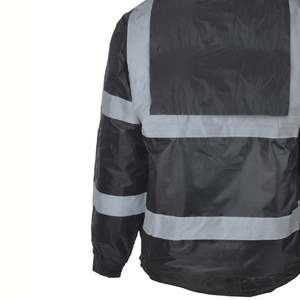 Chaqueta de Seguridad Reflectante Fluorescente Impermeable con Logotipo Personalizado, Alta Visibilidad, para Verano, Certificación CE y EN, Unisex - Product Image 4
