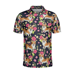 Chemise hawaïenne pour homme, tricotée, respirante, à manches courtes, boutonnée, décontractée pour l'été et la plage - Product Image 5