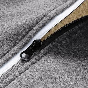 Nouveauté 2026 : Sweat à capuche zippé de qualité supérieure, personnalisable avec logo, le plus demandé, imprimé en usine, prix abordable, pour hommes - Product Image 5