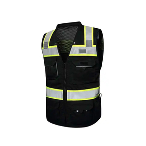 Chaleco de seguridad de alta visibilidad, ropa de trabajo protectora, tiras reflectantes, diseño cómodo para asistencia en carretera, uso industrial - Product Image 3