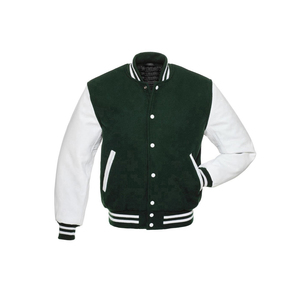 Winter Fashion Trending Style Personalized <b>Leather</b> Sleeves <b>Jackets</b> <b>Men</b> Varsity <b>Jackets</b> Custom Varsity <b>Jacket</b> Manufacture - Product Image 2