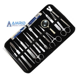 Kit de Instrumentos Quirúrgicos Dentales para Cirugía Oral y Uso Ortodóntico, Manual, Reutilizable, de Acero Inoxidable, por Amrid Surgical - Product Image 3