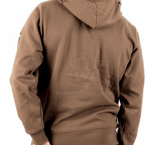 Custom <b>Men</b> Distressed Hoodies Oversized Fit Cotton Hooded <b>Pullover</b> Streetwear Apparel Factory - Product Image 5