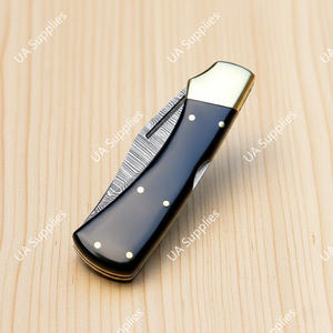 มีดอเนกประสงค์สำหรับแคมป์ปิ้งเกรดอุตสาหกรรม ด้ามทองเหลืองเคลือบอีพ็อกซี่หลากสี คุณภาพสูง รับผลิตแบบ OEM/ODM ขายส่ง ปรับแต่งได้ - Product Image 2