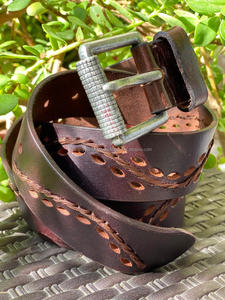 เข็มขัดหนังแท้สำหรับทุกเพศเข็มขัดหนังแท้ออกแบบโลโก้ได้ตามที่ต้องการ - Product Image 3