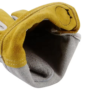 Best Quality Cow & Goat Leather Heavy Duty <b>Driver</b> <b>Gloves</b> with Safety Cuff Anti-Slip Customizable Gardening Work Driving <b>Gloves</b> - Product Image 6