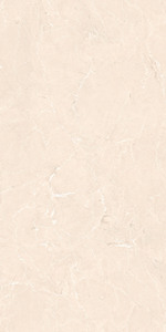 Baldosas de porcelana mate Luzira Crema de 600x1200 mm con textura de piedra, diseño minimalista para uso interior. - Product Image 3