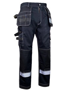 Wholesale Industrial <b>Cargo</b> <b>Work</b> <b>Pants</b> Men's High Visibility Reflective Safety Breathable Sustainable Polyester Multi-Pocket - Product Image 6