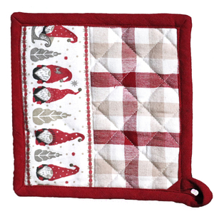 Factory Price 2026 Most Selling Christmas Pot holder Super Absorbent Kitchen & <b>Tabletop</b> Usage 100% Cotton Pot Holders - Product Image 2