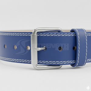 เข็มขัดยกน้ำหนักหนังพรีเมียม เข็มขัดพยุงหลังปรับได้สำหรับการฝึกความแข็งแรง - Product Image 3