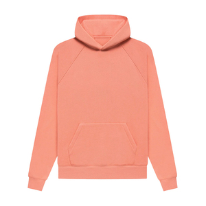 2026 New <b>Top</b> High Quality 380 GSM Pure Cotton Hoodies Cotton Fleece Blank US Size Oversized <b>Raglan</b> Sleeve Men's Casual Hood - Product Image 1