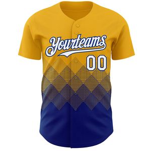 Maillots de baseball professionnels pour équipes sportives, uniformes personnalisés avec broderie, chemises à boutons, maillots athlétiques, vêtements de club OEM - Product Image 3