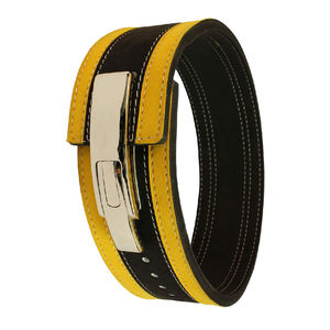 เข็มขัดยกน้ำหนักหนังวัวแท้แบบปรับได้สำหรับทุกเพศ พร้อมหัวเข็มขัดกันลื่น ป้องกันได้รอบด้านสำหรับการออกกำลังกาย - Product Image 3