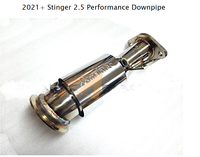 Nouveau Downpipe d'échappement en acier inoxydable 304 1,5 mm pour KIA STINGER 2.5T (2021 ~) / MAINTEC, échappement haute performance, réglage personnalisable