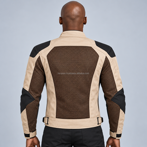 Chaqueta de malla para motociclistas con construcción ligera, material textil transpirable y ajuste ergonómico para viajes y uso diario. - Product Image 3