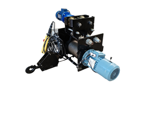 Polipasto Eléctrico de Doble Viga con Cable de Acero de 1 Tonelada |   Altura de Elevación de 6 m |   2 Fall |   Caja de Cambios Rotorq |   Disco de Freno Metálico DCEM - Product Image 2