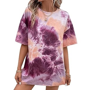 Camisetas Lisas al por Mayor a Precio Económico, Camisetas Deportivas Lavables con Estampado Tie-Dye, Ropa de Verano, Camisetas con Estampado Completo - Product Image 1