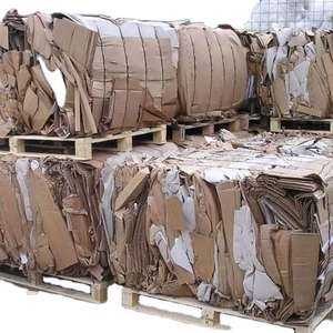 Papel Reciclado OCC Limpio, Cartón Corrugado Viejo, Papel Reciclado 11 y 12, Recortes de Periódicos Excedentes en Venta - Product Image 1