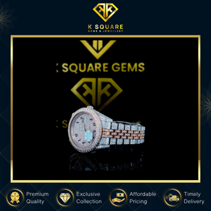 Montre de luxe automatique pour homme et femme, mouvement à quartz, résistante à l'eau, VVS, acier inoxydable, cristal saphir, diamant, revendeur de confiance - Product Image 4