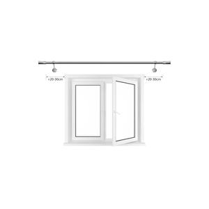 Bojanek - Juego Completo de Rieles Dobles de PVC para Cortinas Rectas, Rodillos Deslizantes Fáciles de Usar, Riel Duradero, Kit Completo - Product Image 4