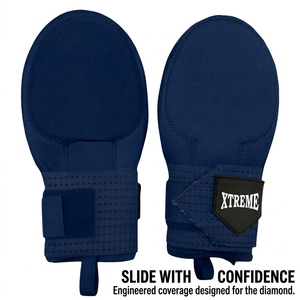 Gant de glisse pour baseball et softball pour adulte, avec paume absorbant les chocs, pour entraînement et pratique, pour l'interieur de terrain, couleur personnalisable - Product Image 2