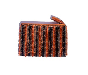 Artesanía de moda Nuevo Agregar bordado con cuentas en blanco y negro Bolso pequeño de la cartera Premium Trendy Unique Latest By Hiba Enterprises - Product Image 2