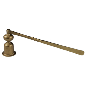 Golden Metal <b>Candle</b> Snuffer With Long Handle And Rubber Tip For Safe <b>Wick</b> Extinguishing Handmade <b>Candle</b> Snuffer - Product Image 4